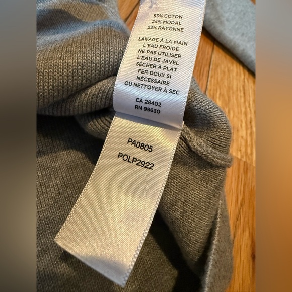 Lila P Long Sleeve One Button Gray/Black Cardigan Sweater Women’s Size M - Picture 11 of 16